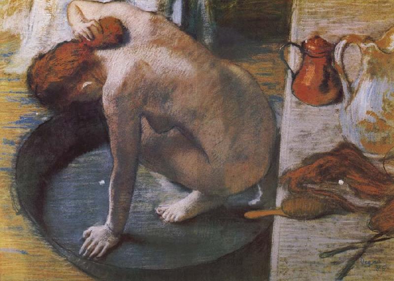 Edgar Degas Morning bath China oil painting art